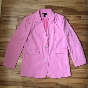 streetwear society /pink blazer
